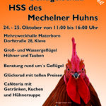 74. Grenzland-Gefügelschau in Verbindung mit der HSS des Mechelner Huhns