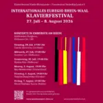 19. Internationales Euregio Rhein-Waal Klavierfestival