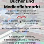 Bücher- und Medienflohmarkt in der Stadtbücherei Emmerich