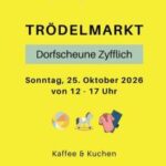Trödelmarkt in der Dorfscheune in Zyfflich