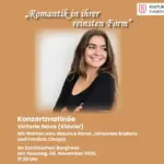 Konzertmatinée mit Victoria Nava